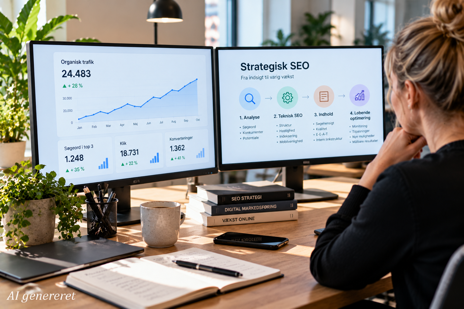 Strategisk SEO: Sådan opbygger du en synlig og langtidsholdbar webplatform